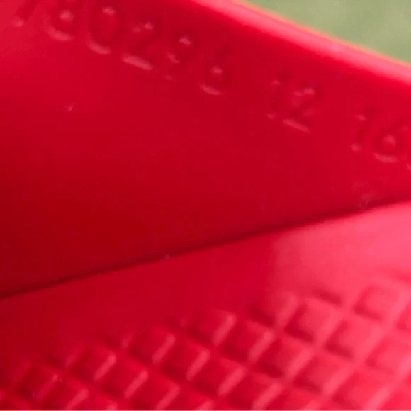 Men’s Gucci interlocking G rubber pool slides size 12 made in Italy - Picture 7 of 10